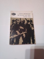 PE FRONTUL DE VEST NIMIC NOU ~ ERICH MARIA REMARQUE