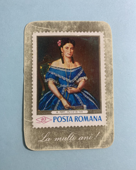 Calendar 1970 poștă romana