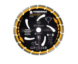 Disc diamantat segmentat PM-TDCS-2302T, 230 mm, Powermat PM1496