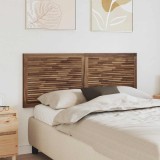 vidaXL Tăblie cap Pe perete natural 140 cm Lemn solid de tec 42024573