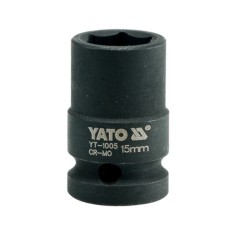 Cheie tubulara hexagonala de impact prindere 1/2 15 mm YATO