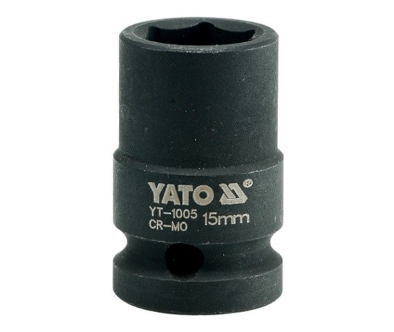 Cheie tubulara hexagonala de impact prindere 1/2 15 mm YATO