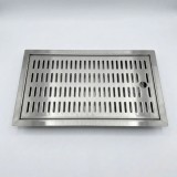 Tavă de scurgere, Tavă de picurare - CNS pentru nișă, 480 x 313 mm