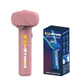 Lansator Electric de Fr&acirc;nghie Luminos ZYTEQ&reg;, Loop Lasso, Jucărie Interactivă Fosforescentă, Re&icirc;ncărcabilă, UV, pentru Pisici, C&acirc;ini și Copii, Roz