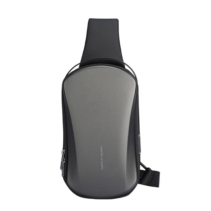 Geanta umar Mark Ryden, rezistenta la apa 30 X 18 X 10 X cm, port USB Gri