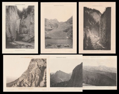 1891-1902, 6 Planse fotogravuri anuare SKV / Asociația Carpatină Transilvană foto