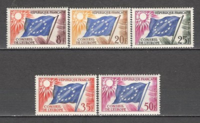 Franta.1958 Consiliul Europei-Steag XF.690 foto