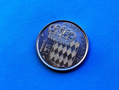 1 Franc 1960 Monaco-AUNC-RAR foto