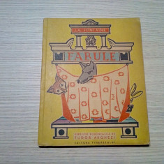 FABULE - La Fontaine - MIRCEA MAROSIN (ilustratii) - 1963, 96 p.