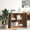 VidaXL Bibliotecă, lemn vechi, 80x24x76 cm, lemn prelucrat 857833