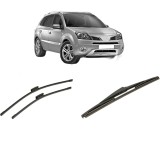 Set 3 Stergatoare Bosch pentru RENAULT KOLEOS I, cauciuc siliconat rezistent, 475x600mm, 400mm, RENAULT