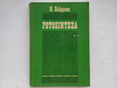 FOTOSINTEZA - N. SALAGEANU foto