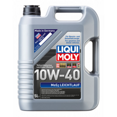 Ulei Liqui Moly 10w40 benzina Leichtlauf MOS2 10W40 5 litri foto