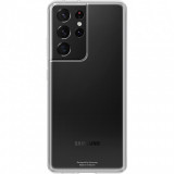 Husa TPU Samsung Galaxy S21 Ultra 5G, Clear Cover, Transparenta EF-QG998TTEGWW
