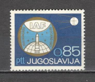 Iugoslavia.1967 Congres international al federatiei de astronautica SI.254