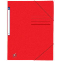 Dosar carton Oxford Top File A4 cu elastic MultiStrat 390 g/mp foto
