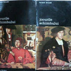 JOCURILE SCHIMBULUI -FERNAND BRAUDEL -BUC. 1985 VOL.I-II