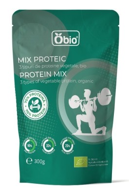 Mix proteic bio 300g Obio foto