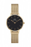 Cumpara ieftin Daniel Wellington ceas Petite 28 Evergold femei, culoarea auriu