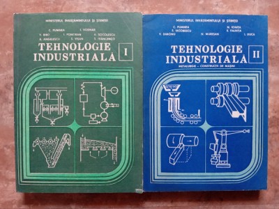 Tehnologie industriala - C. Pumnea, 2 vol, 1992 foto