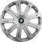 Set 4 Capace Roti Evo Gri R14, Pentru Skoda