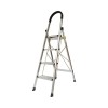 Scara aluminiu pliabila, 4 trepte antiderapante, inaltime 143cm, sarcina maxima 150Kg Crownman