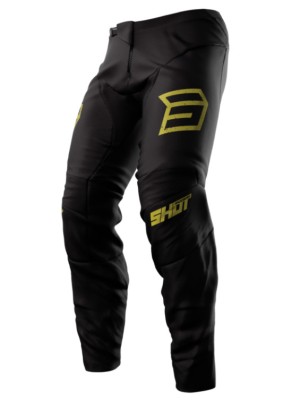 Pantaloni enduro MX Shot Devo Army Gold foto