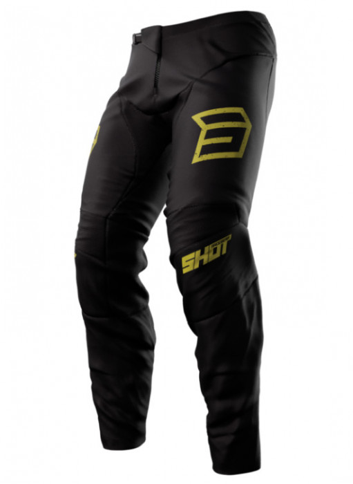 Pantaloni enduro MX Shot Devo Army Gold