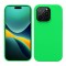 Husa kwmobile pentru Apple iPhone 14 Pro, Silicon, Verde, 59073.44