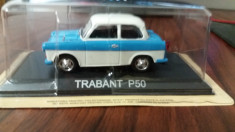 macheta trabant p50 + revista masini de legenda nr.15 - 1/43, noua. foto