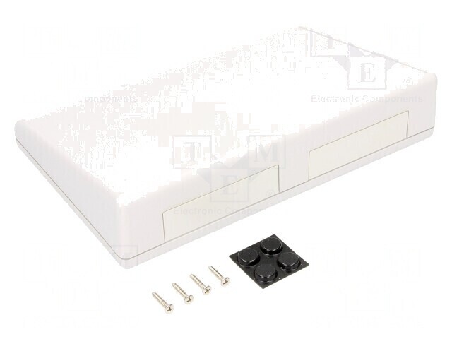 Carcasă Desktop Polistiren Gri 220x140x46.5mm