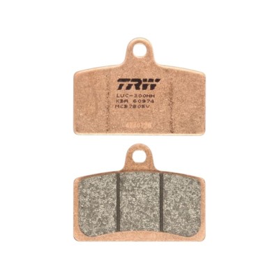 Placute Frana Fata Sinterizate TRW MCB690SV Derbi GPR 125 foto