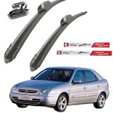 Cumpara ieftin Stergatoare Parbriz Flat Citroen Xsara (1997-2006) TeamCar&reg; - Set 2 Buc. Fata, Prindere Tip U