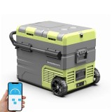 Cumpara ieftin Frigider auto cu compresor bicameral 45L / 55L cu roți, congelare -20C