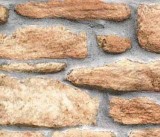 Autocolant pietre Gekkofix Rustic 10225, maro, 0.45 m