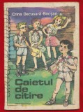 Crina Decuseara - Bocsan, &quot;Caietul de citire&quot; - 1986.