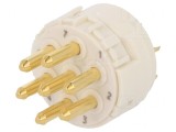 Conector M23 7P 300V 20A Tată Lipire