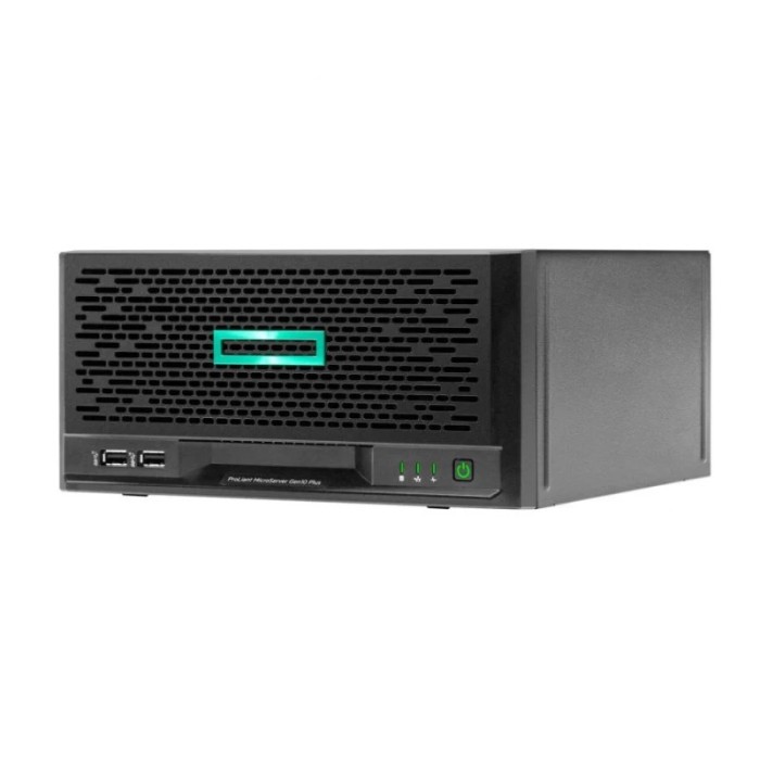 HP ProLiant Microserver G10 Plus, 4 LFF, 1 x 2 Core Intel Pentium Gold G5420 3.8GHz, 16 GB DDR4, 1 x 180W, 2 ani garantie