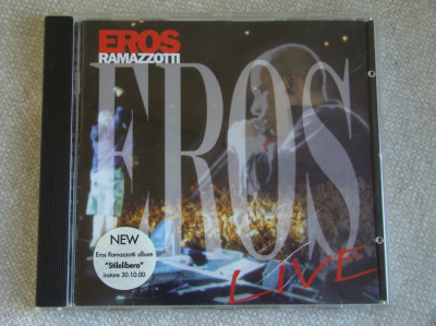 EROS RAMAZZOTTI - Eros Live - C D Original foto