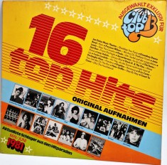 various - 16 Top Hits mai / juni 1981 NM / VG+ vinil LP disc muzica pop rock Club Top 13 Germania