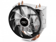 COOLER DEEPCOOL, skt. universal, racire cu aer, vent. 120 mm, 1600 rpm, LED foto