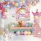 Set arcada baloane roz Unicorn