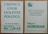 Cumpara ieftin Nicolae Rosca, Cronica unor violente politice, 1996, legionara