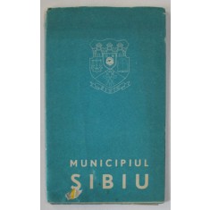 MUNICIPIUL SIBIU , HARTA , 1982