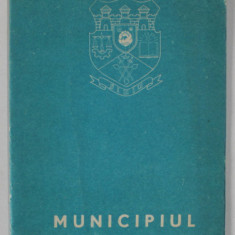 MUNICIPIUL SIBIU , HARTA , 1982