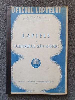 LAPTELE SI CONTROLUL SAU IGIENIC - Radu Vladescu foto