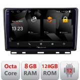 Navigatie Renault Clio 5 Android 12, QLED 2K, Octa Core, 8GB RAM, 128GB