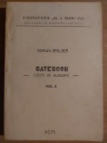 Categorii Lectii de algebra vol 1- Dorian Spulber