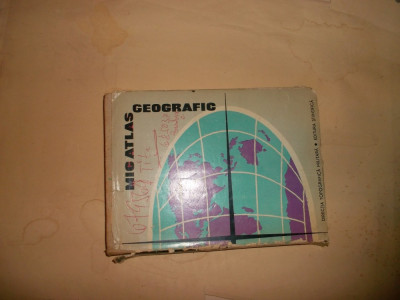 A. Barsan -Mic atlas geografic foto