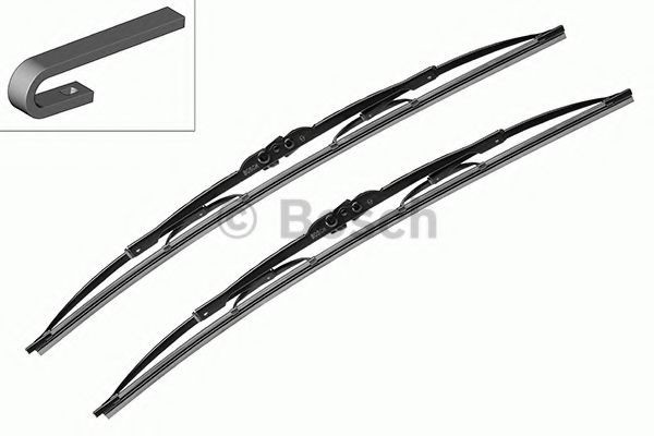 Set stergatoare parbriz OPEL ANTARA (2006 - 2016) BOSCH 3 397 010 413